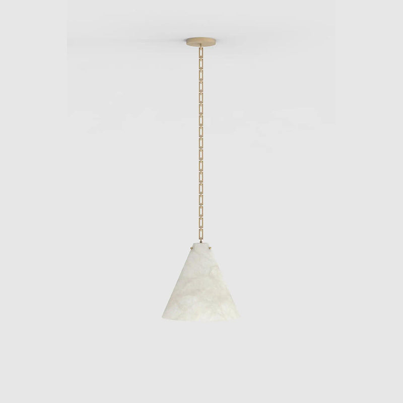 Contemporary Large Alabaster Pendant Light For Kitchen Island