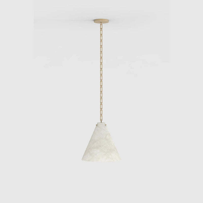 Contemporary Large Alabaster Pendant Light For Kitchen Island
