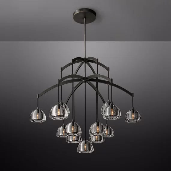Hemisphere Round Chandelier 48″
