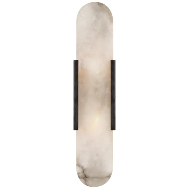 Long Alabaster Modern Wall Sconce