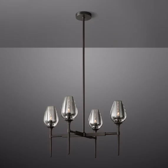 Tulip Round Chandelier 27″