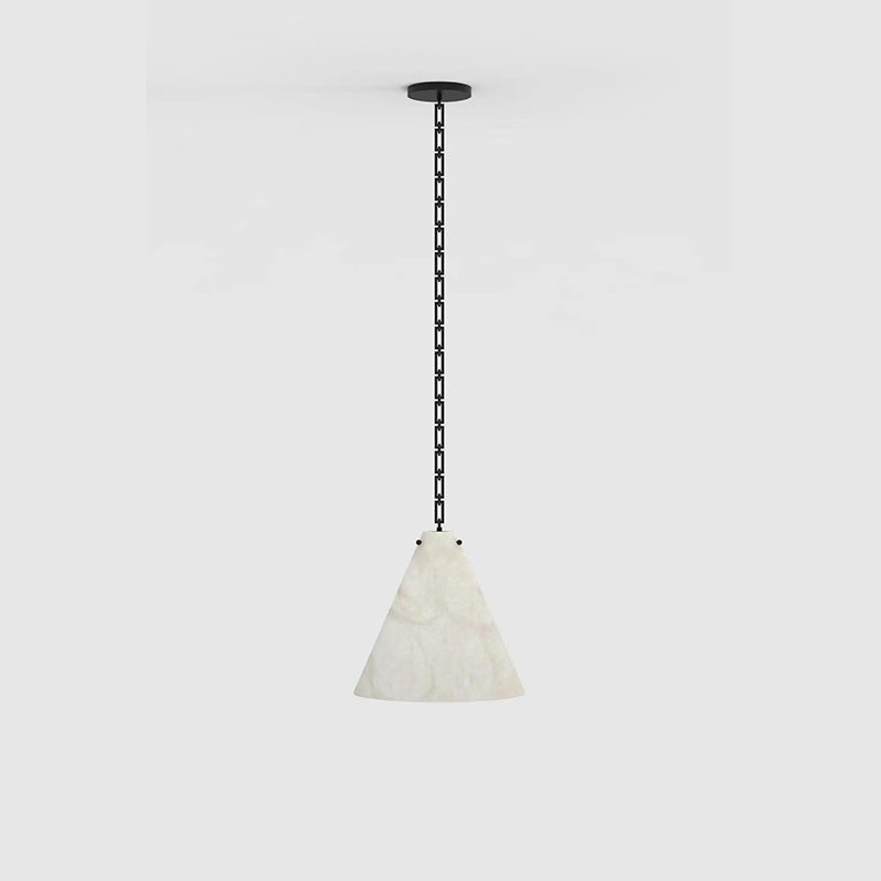 Contemporary Large Alabaster Pendant Light For Kitchen Island