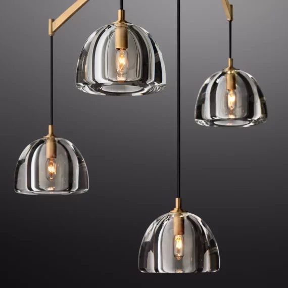 Hemisphere Linear Chandelier 72″