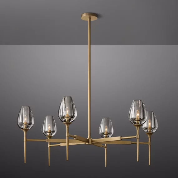 Tulip Round Chandelier 42″