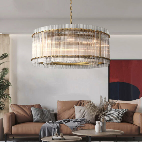 San Marcom Round Chandelier 37″
