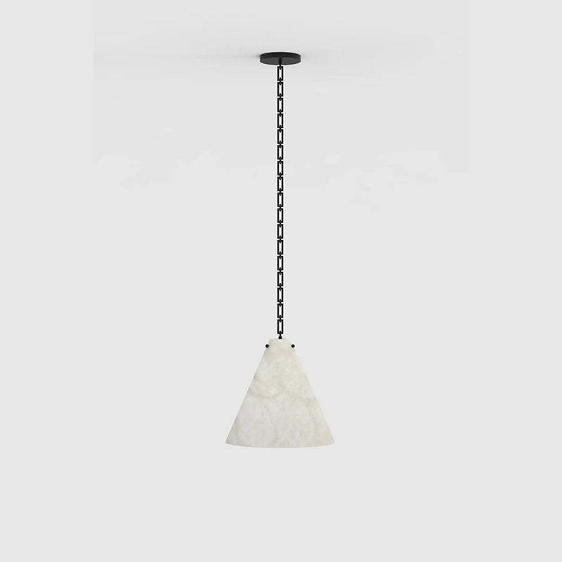 Contemporary Large Alabaster Pendant Light For Kitchen Island