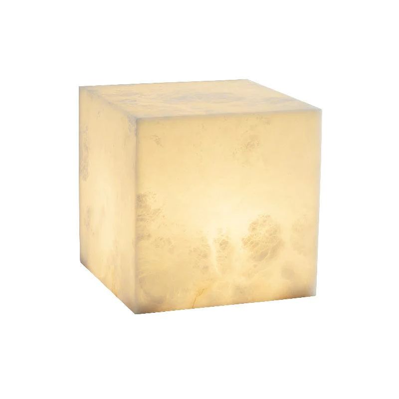 Janet Alabaster Cubic Table Light