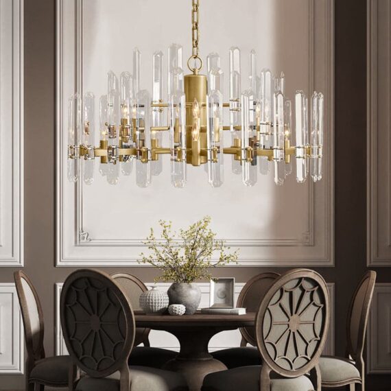 Bonnington Round Chandelier 36″, 18-Lights