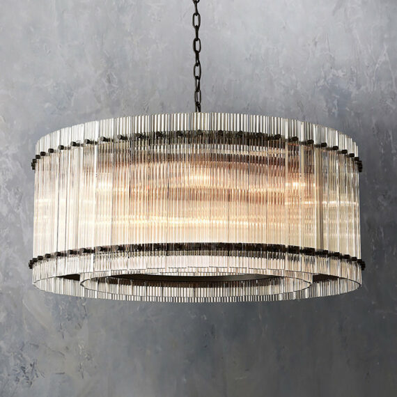 San Marcom Round Chandelier 37″
