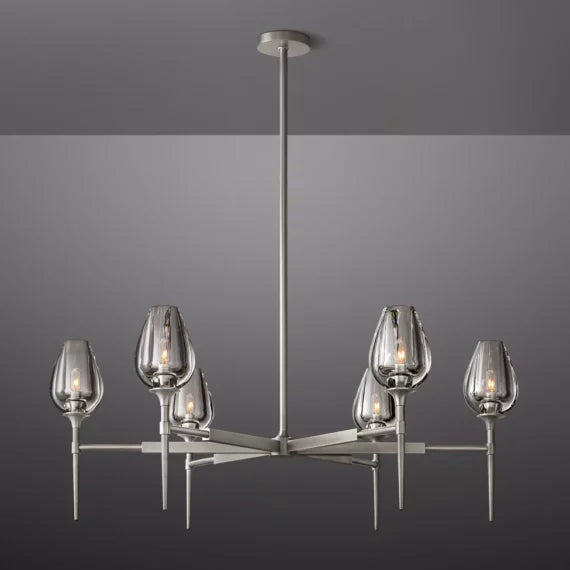 Tulip Round Chandelier 42″