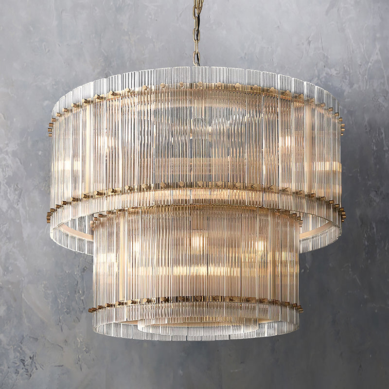 San Marcom TWO-TIER Round Chandelier 37″