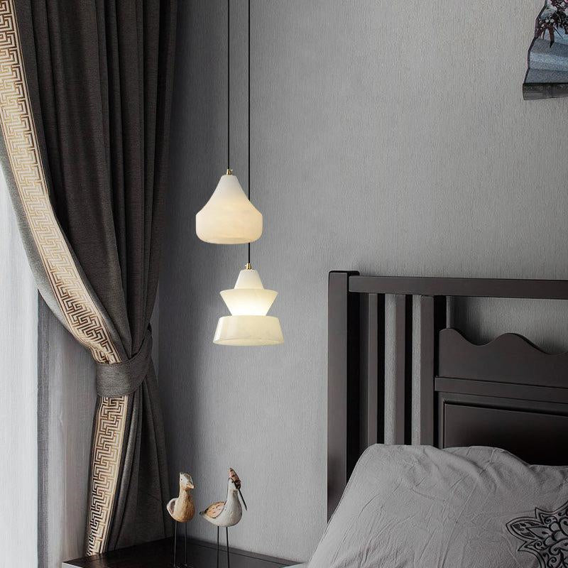 Felix Modern Alabaster Small Pendant Light