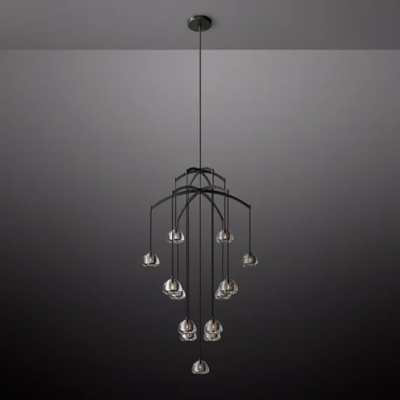 Hemisphere Round Chandelier 48″