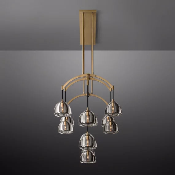 Hemisphere Linear Chandelier 72″