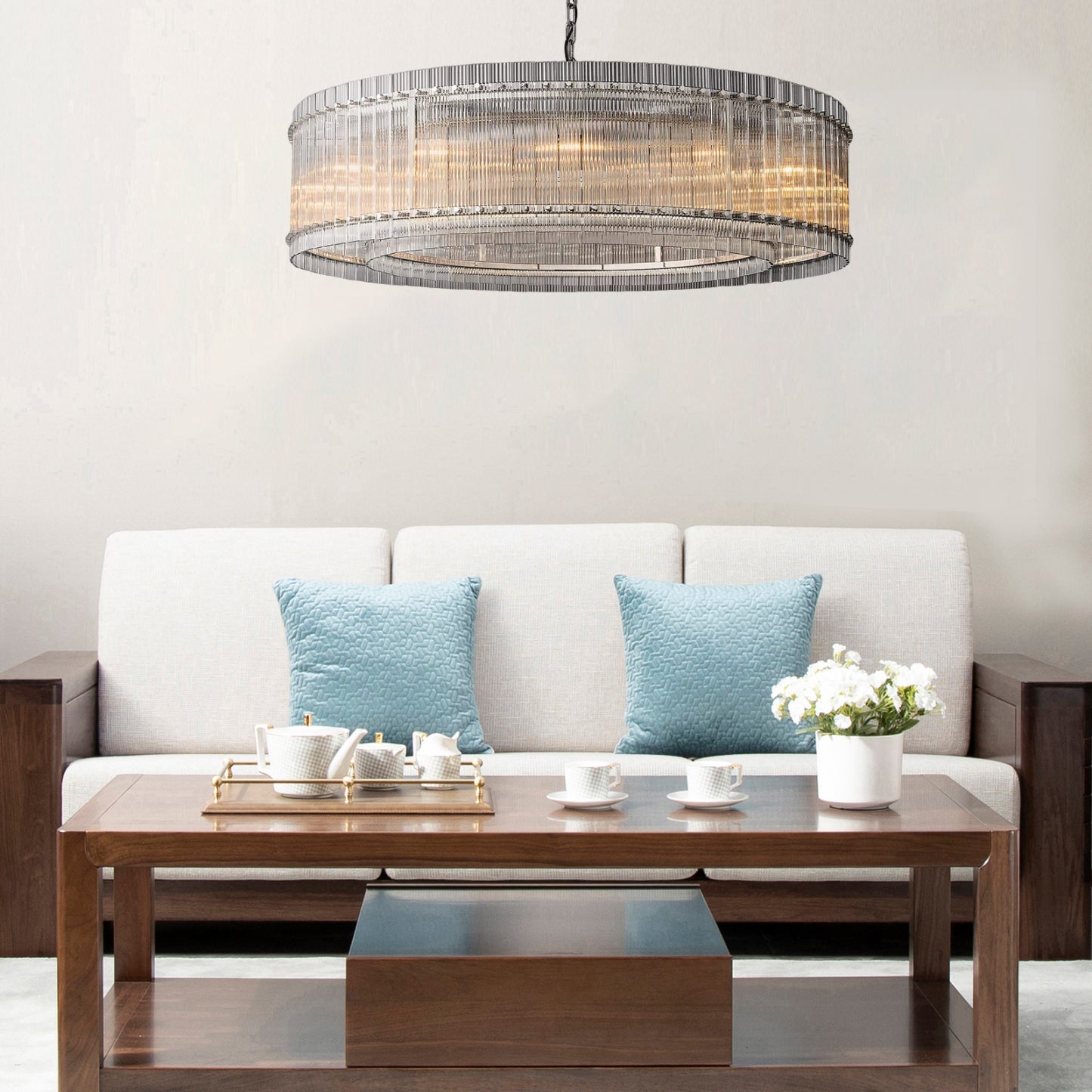 San Marcom Modern Luxury Round Chandelier 60"