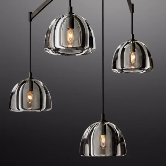 Hemisphere Linear Chandelier 72″