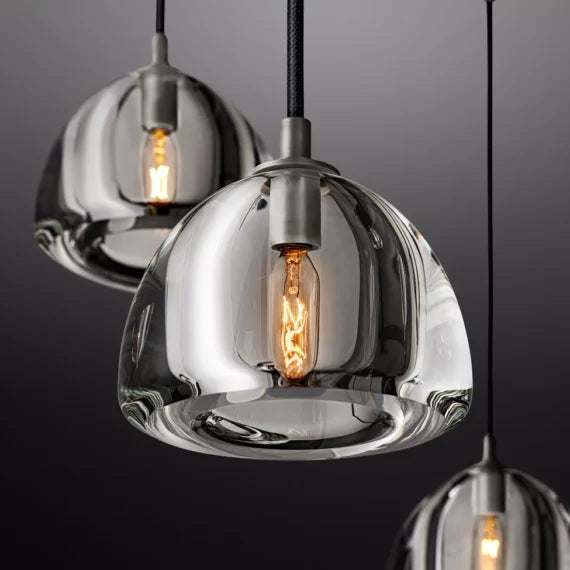Hemisphere Round Chandelier 36″
