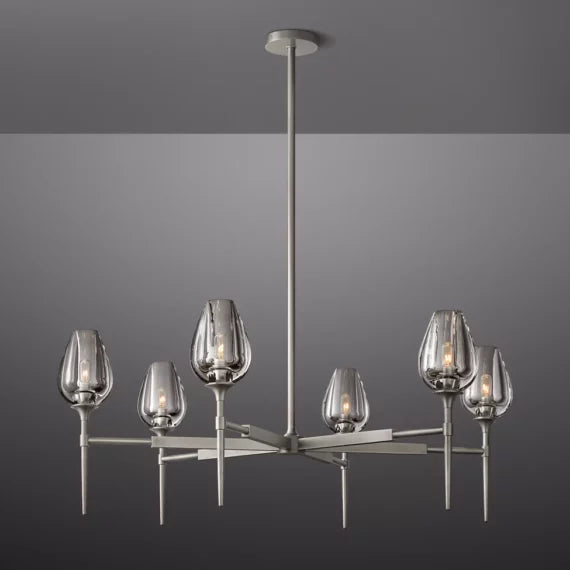 Tulip Round Chandelier 42″