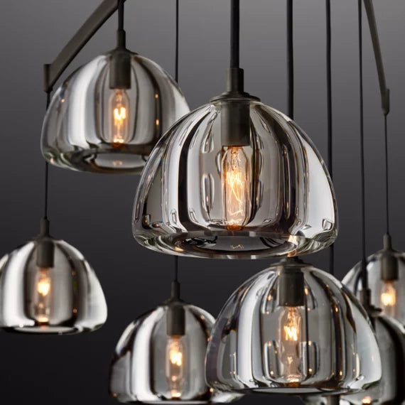 Hemisphere Round Chandelier 48″