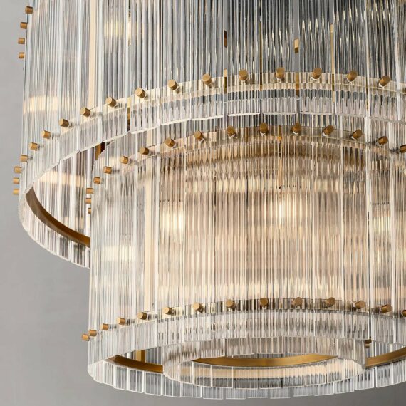 San Marcom TWO-TIER Round Chandelier 37″