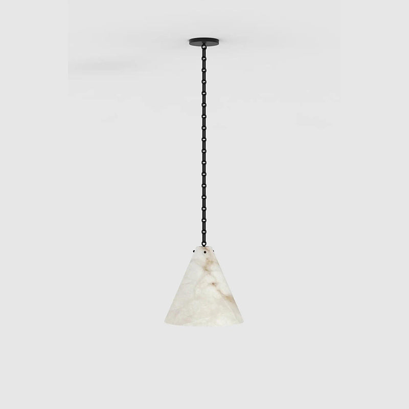 Contemporary Large Alabaster Pendant Light For Kitchen Island