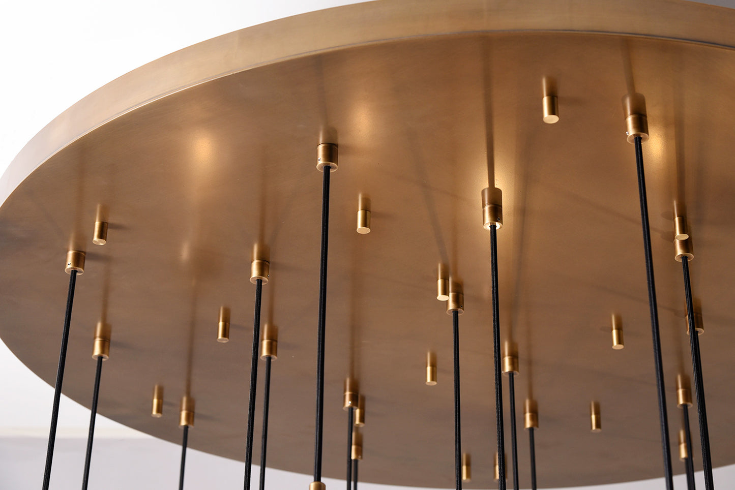 Raindrop Round Chandelier 47″, 21-Lights