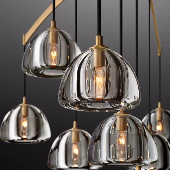 Hemisphere Round Chandelier 48″