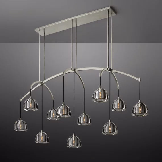 Hemisphere Linear Chandelier 72″