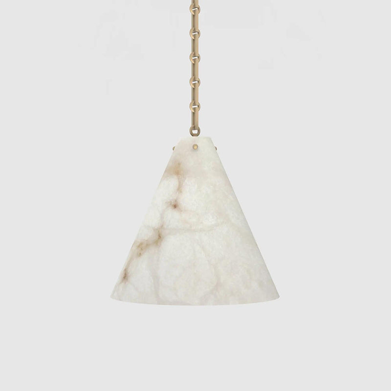 Contemporary Large Alabaster Pendant Light For Kitchen Island