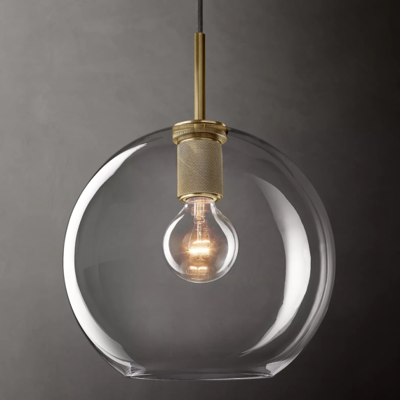 Utilitaire Sphere Shade Pendant 8″ 11″ 14″