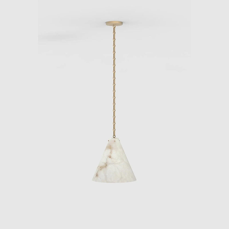 Contemporary Large Alabaster Pendant Light For Kitchen Island