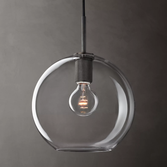 Utilitaire Sphere Shade Pendant 8″ 11″ 14″