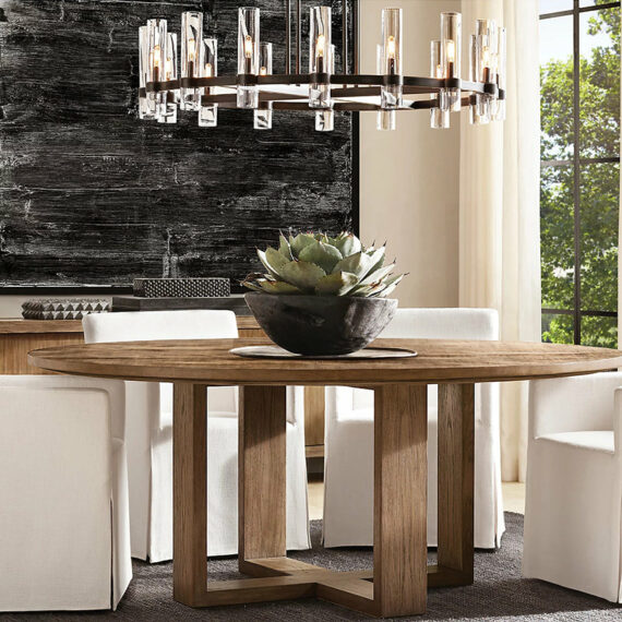 Ravelle Round Chandelier 60″, 20-Lights