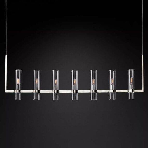 Ravelle Linear Chandelier 60″, 7-Lights