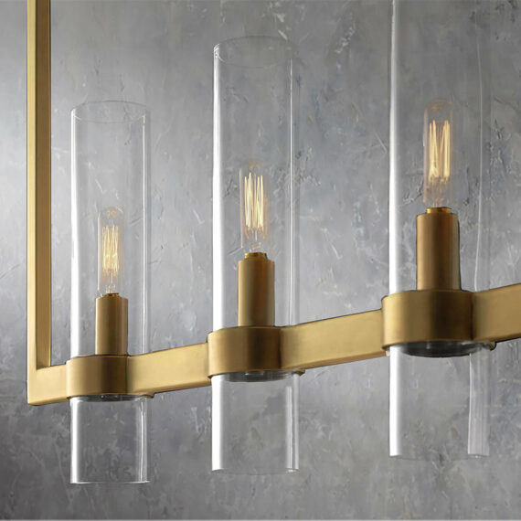 Ravelle Linear Chandelier 71″, 9-Lights