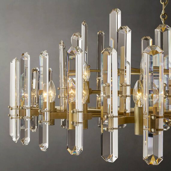 Bonnington Round Chandelier 36″, 18-Lights