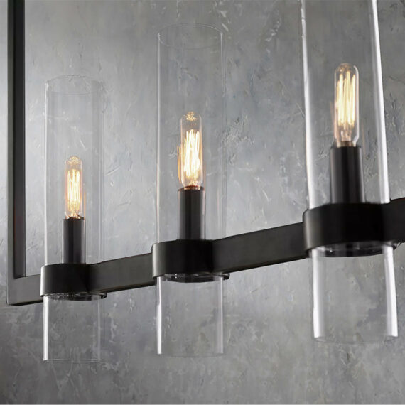 Ravelle Linear Chandelier 71″, 9-Lights