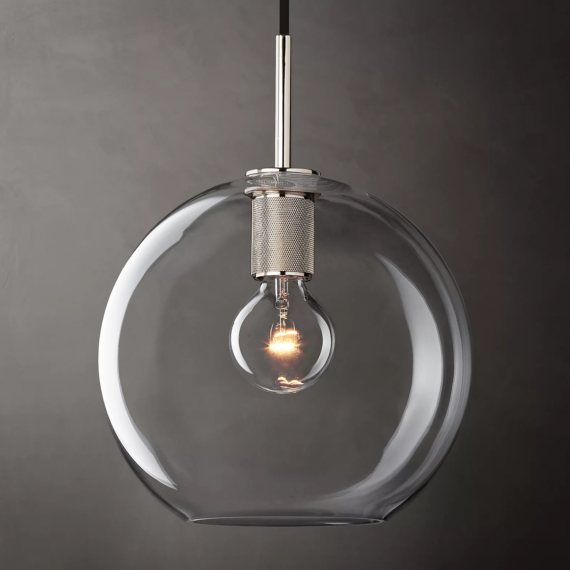 Utilitaire Sphere Shade Pendant 8″ 11″ 14″