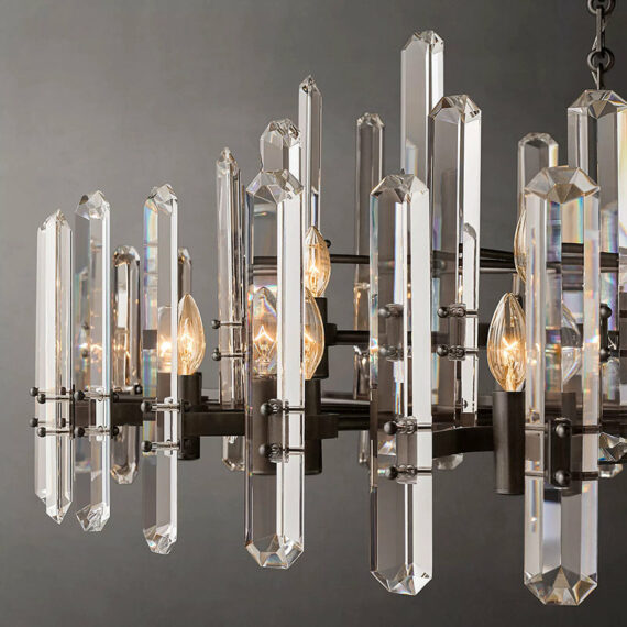 Bonnington Round Chandelier 36″, 18-Lights