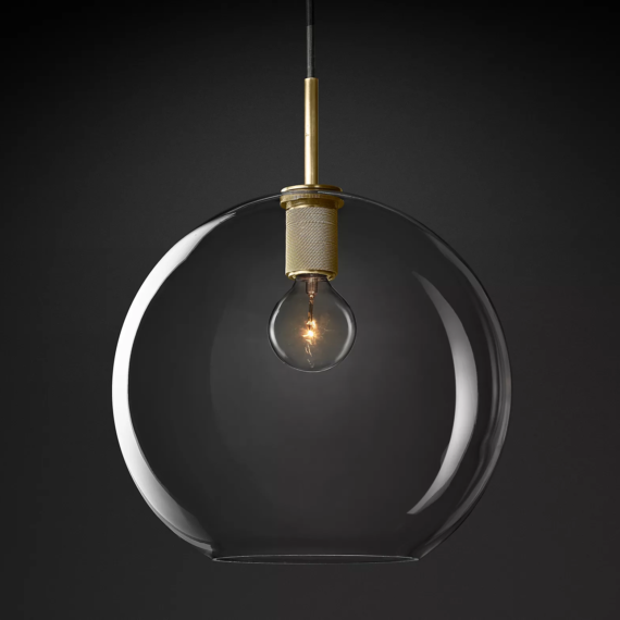 Utilitaire Sphere Shade Pendant 8″ 11″ 14″