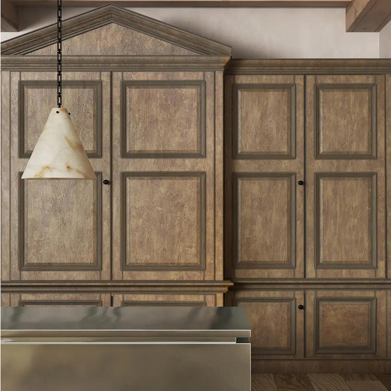 Contemporary Large Alabaster Pendant Light For Kitchen Island