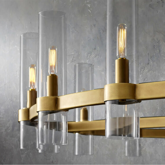 Ravelle Round Chandelier 60″, 20-Lights