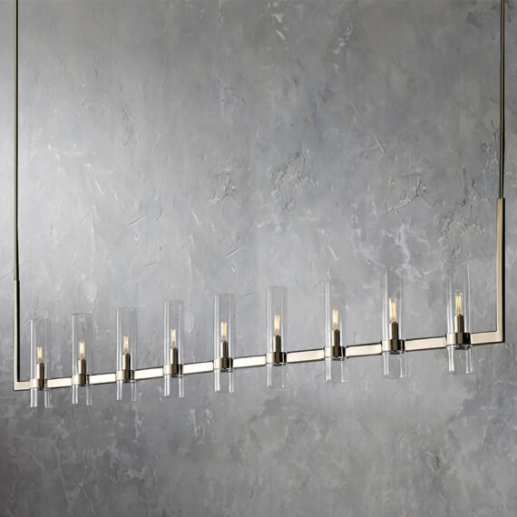 Ravelle Linear Chandelier 71″, 9-Lights