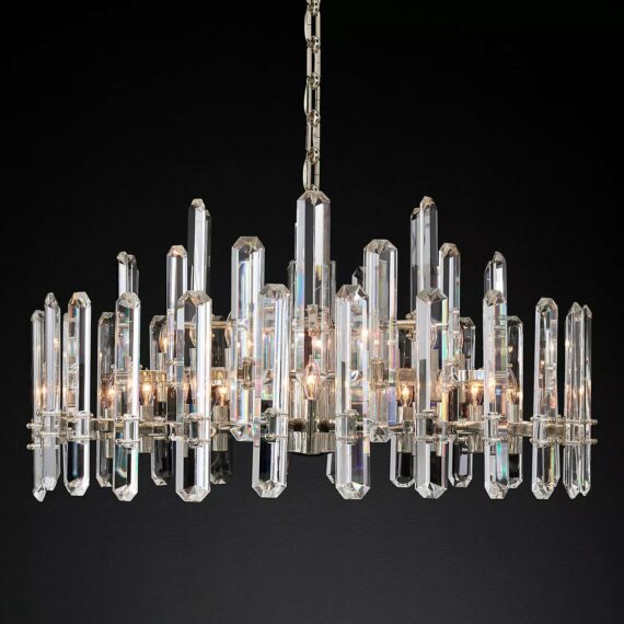 Bonnington Round Chandelier 36″, 18-Lights