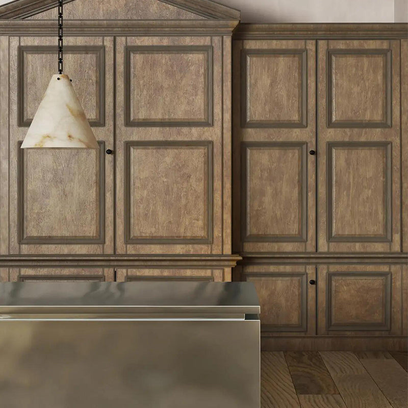 Contemporary Large Alabaster Pendant Light For Kitchen Island