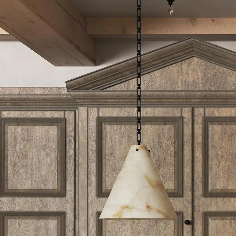 Contemporary Large Alabaster Pendant Light For Kitchen Island