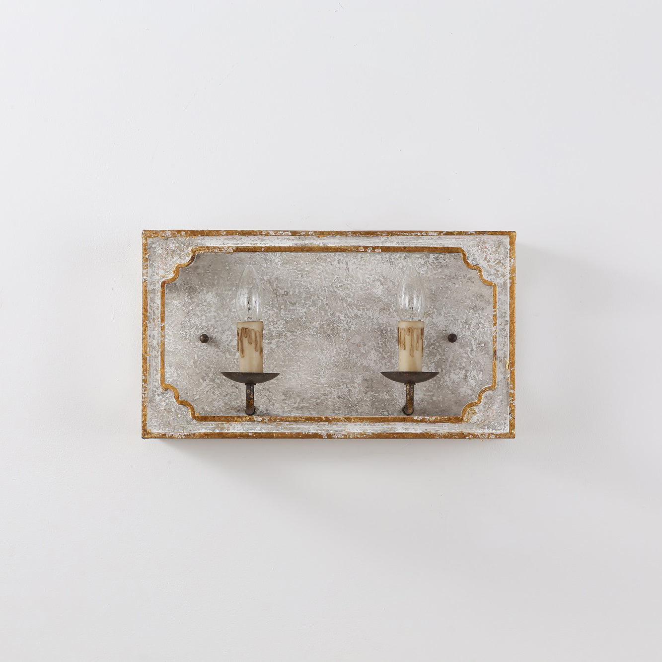 Boho Rustic Cube Sconce