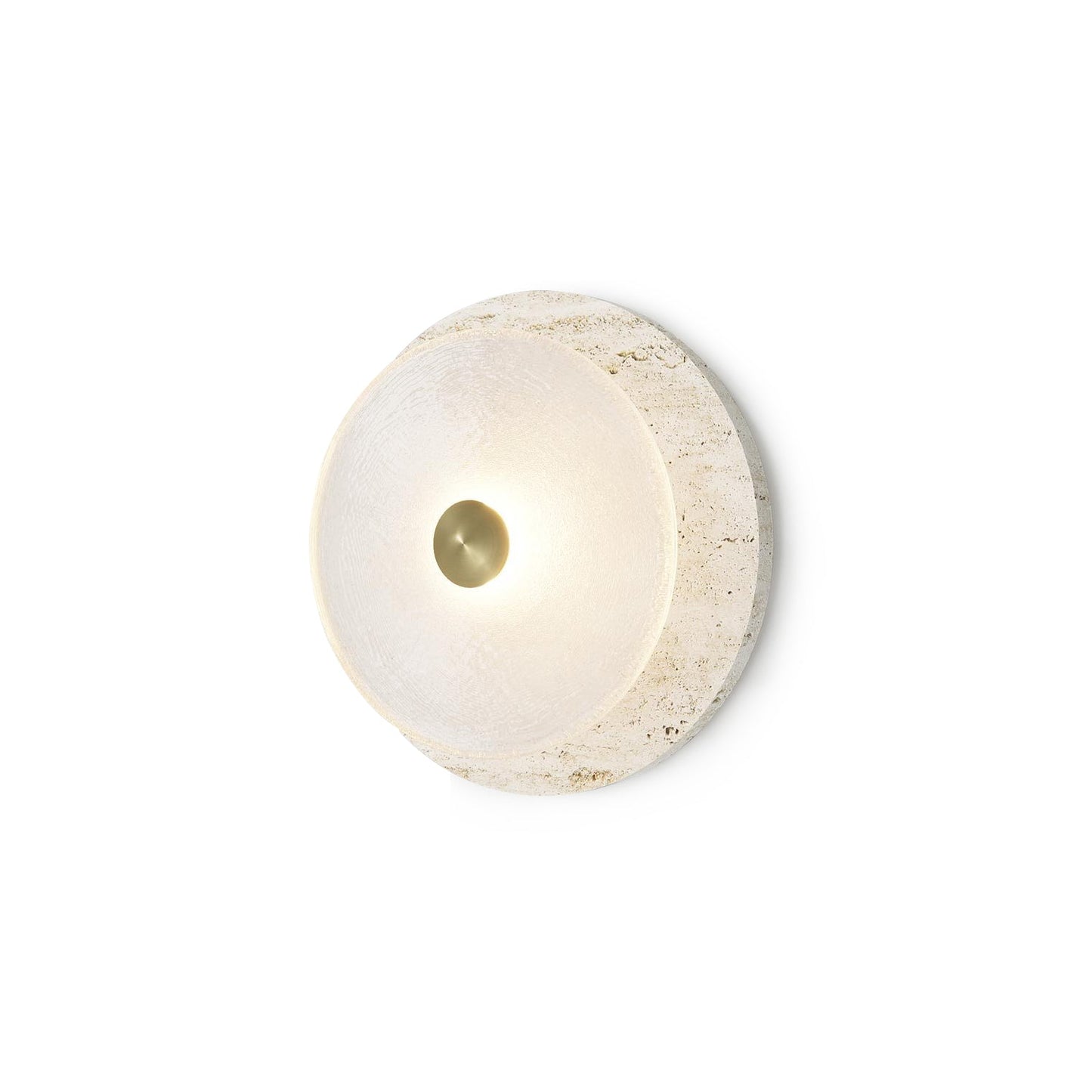 Coral Travertine Wall Lamp