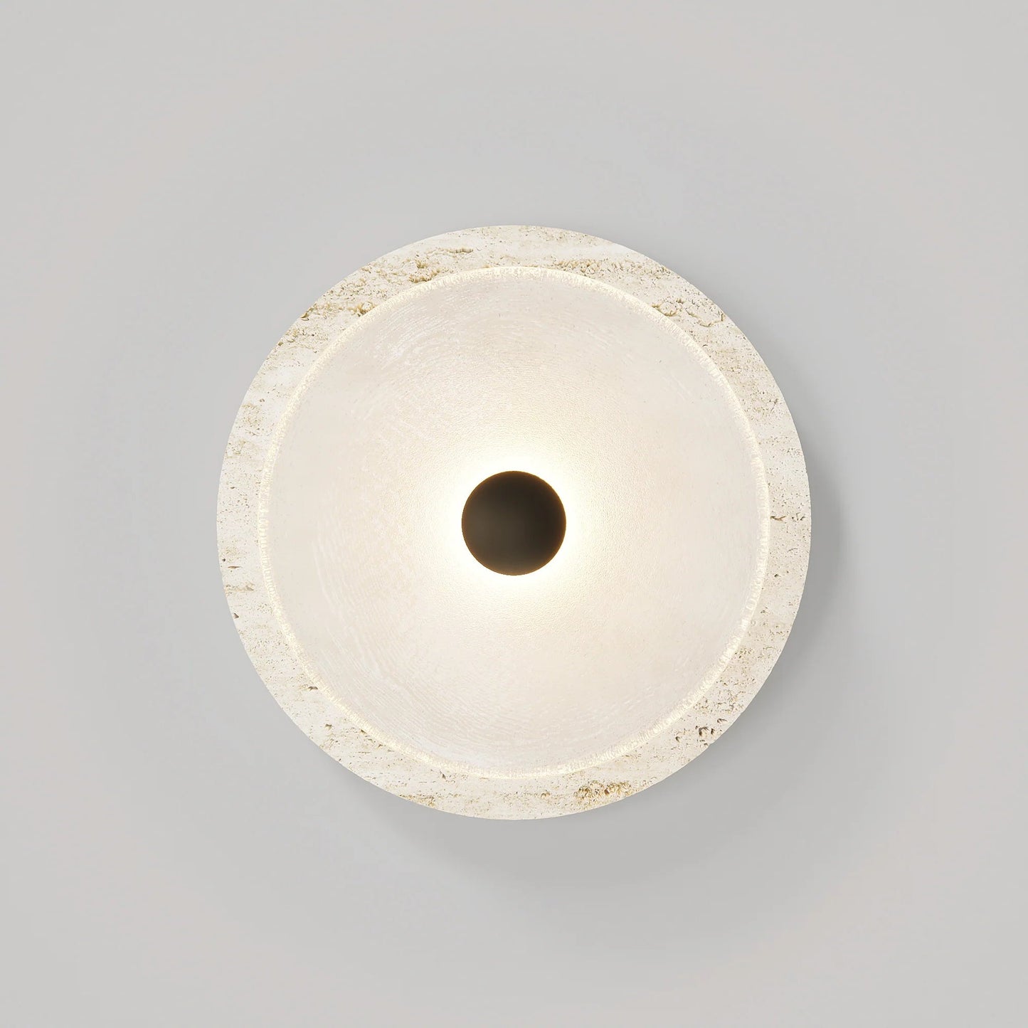 Coral Travertine Wall Lamp