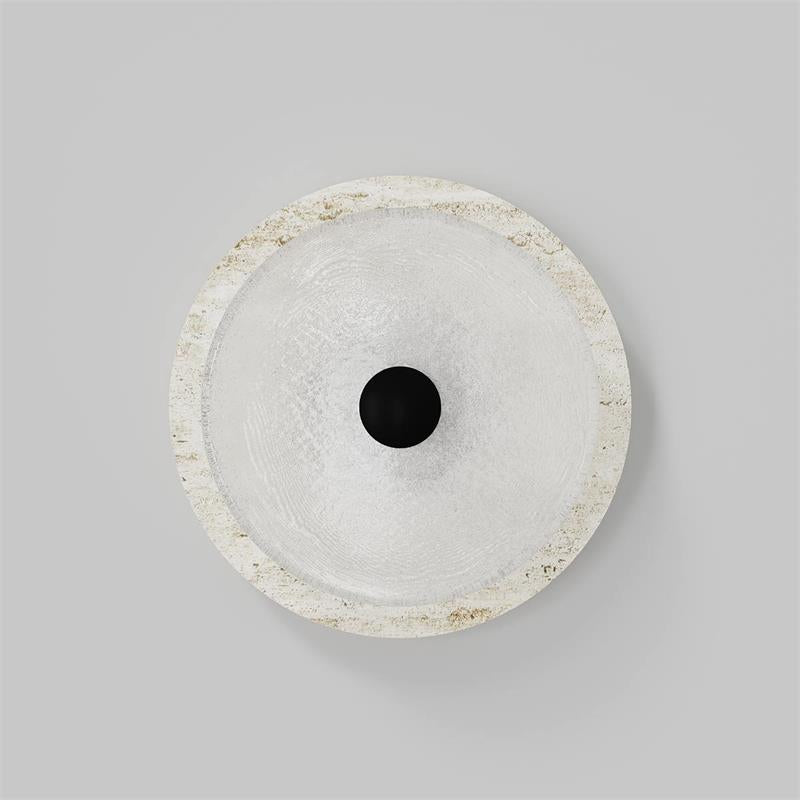 Coral Travertine Wall Lamp